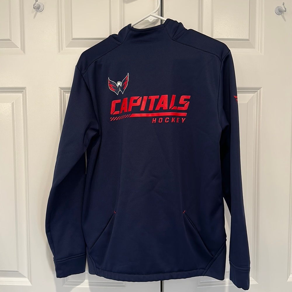 Washington Capitals Youth XL (18-20) Navy Hoodie